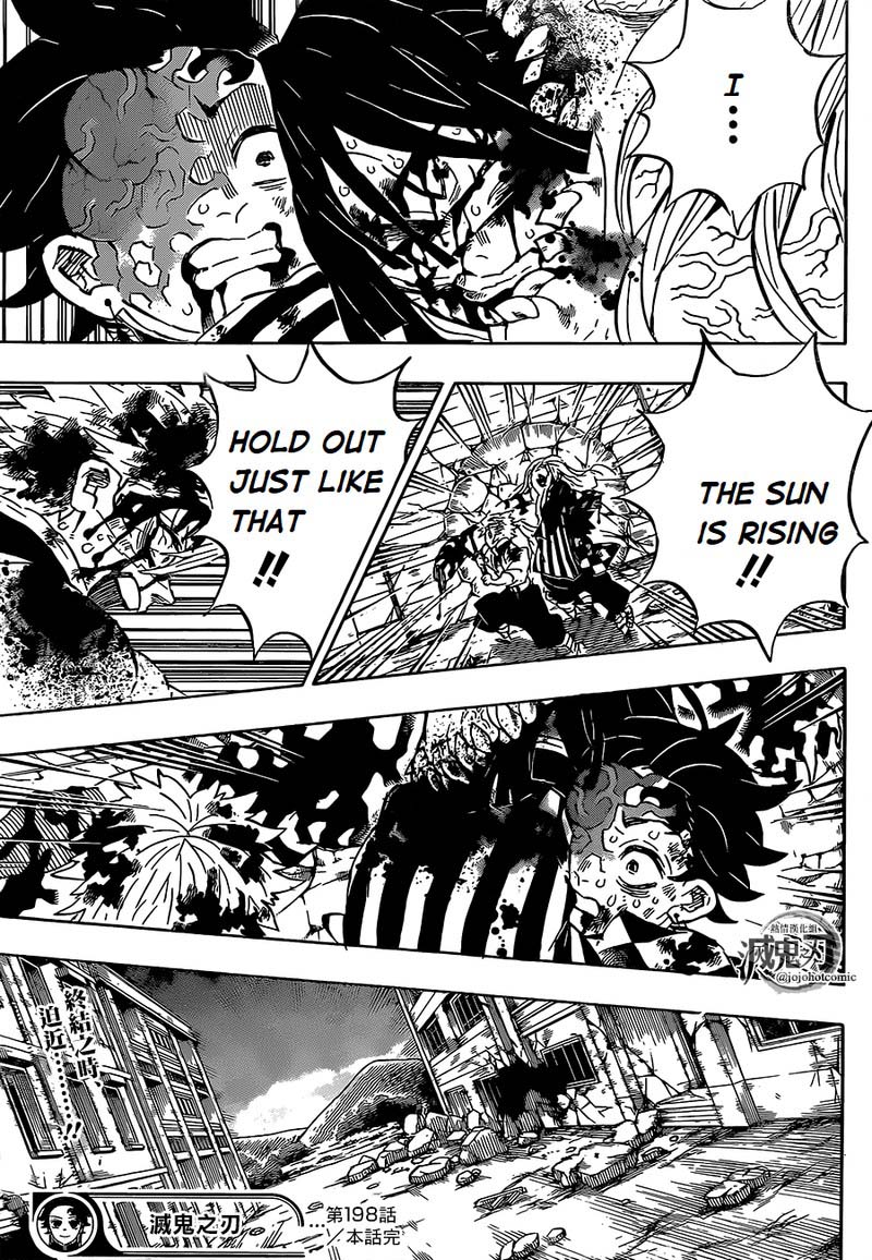 Demon Slayer Chapter 198 - Page